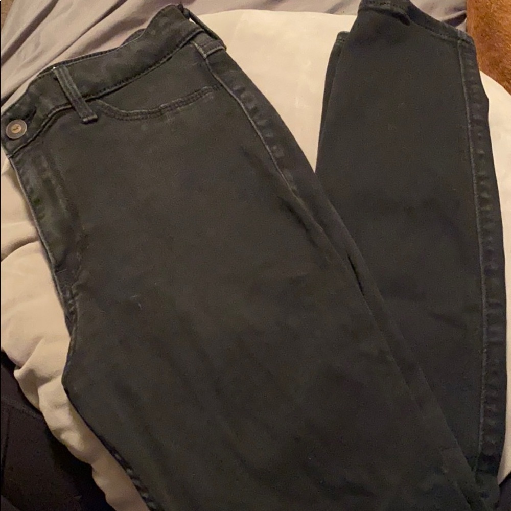 Hollister black jeans (no rips)